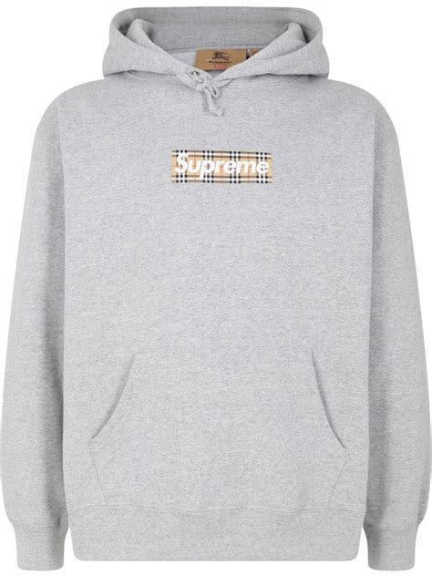 burberry supreme box logo hoodie.